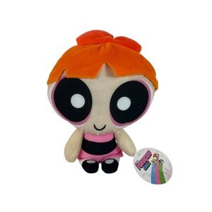 Power Puff Girls Blossom Super Hero Plush 10" Stuffed Toy Lovey